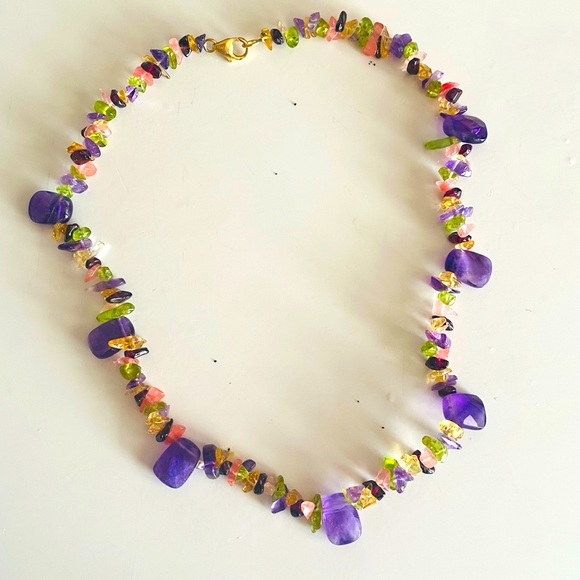 Amethyst necklace - Picture 6 of 6